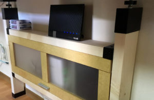 無線LAN・ルーターの収納ケースをラブリコで作成！2×4木材のカットサイズは!?